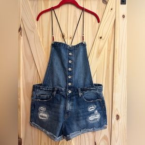 Forever 21 short overalls